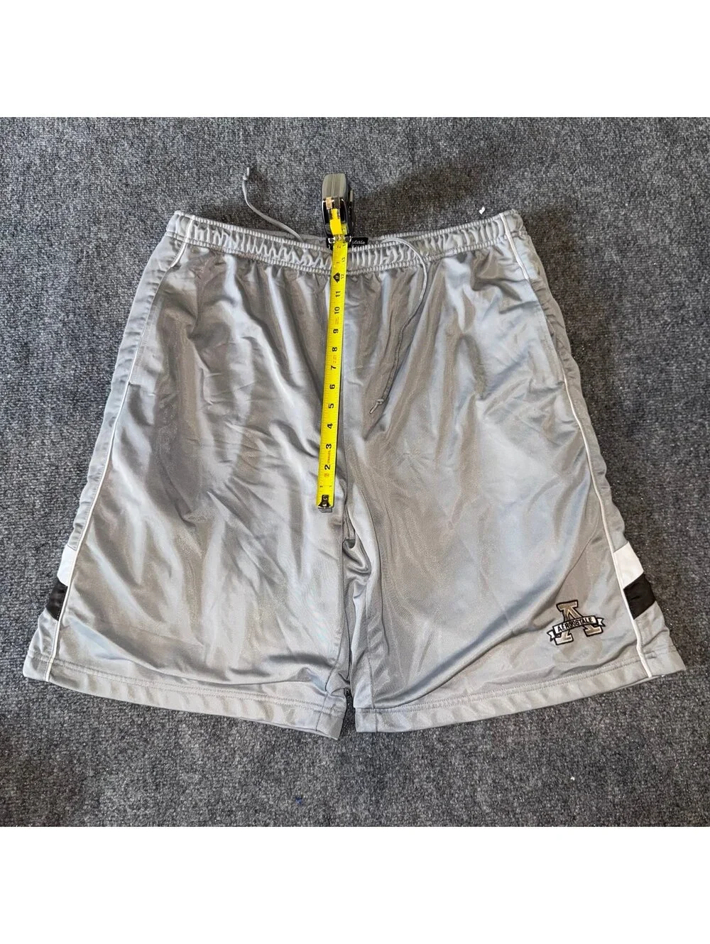 Aeropostale Baggy Gray Athletic Hoop Shorts Mens XL Vtg y2k 90s Rare